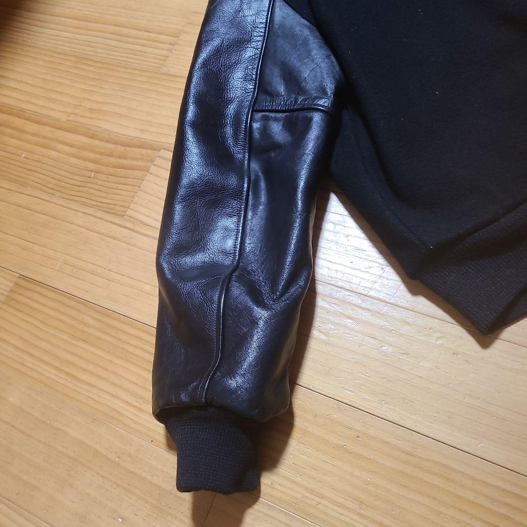 超Special　80s　バトウィン　ＵＳＡ　バーシティジャケット　ブラック