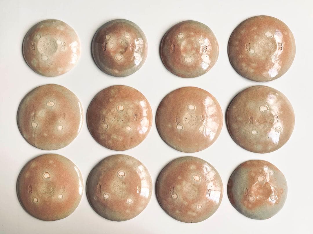 京都 有次 干支小皿・酒盃 十二支 12枚セット 未使用 非売品