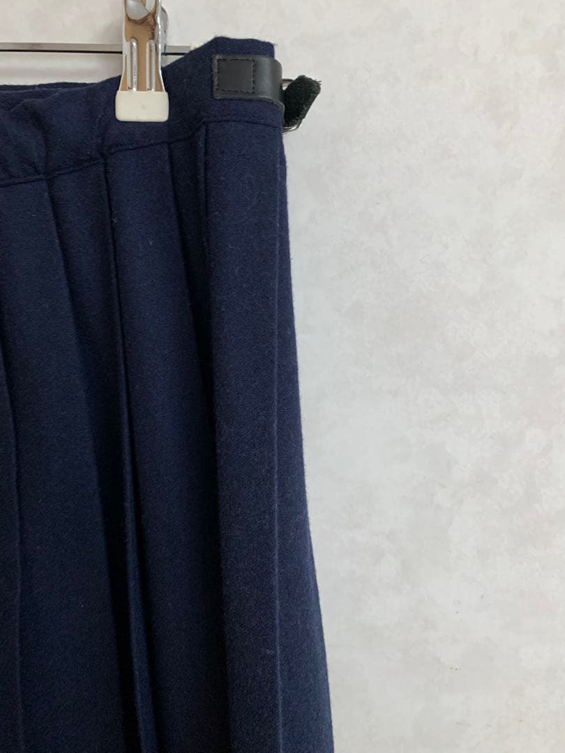 【オニールオブダブリン】ネイビー プリーツスカート