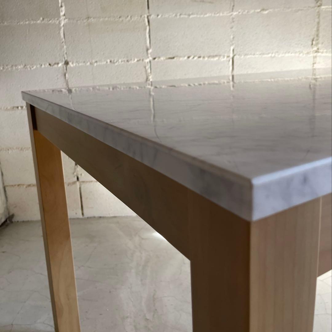 Francfranc フランフラン　チェロ ダイニングテーブル　大理石 ×ウッド