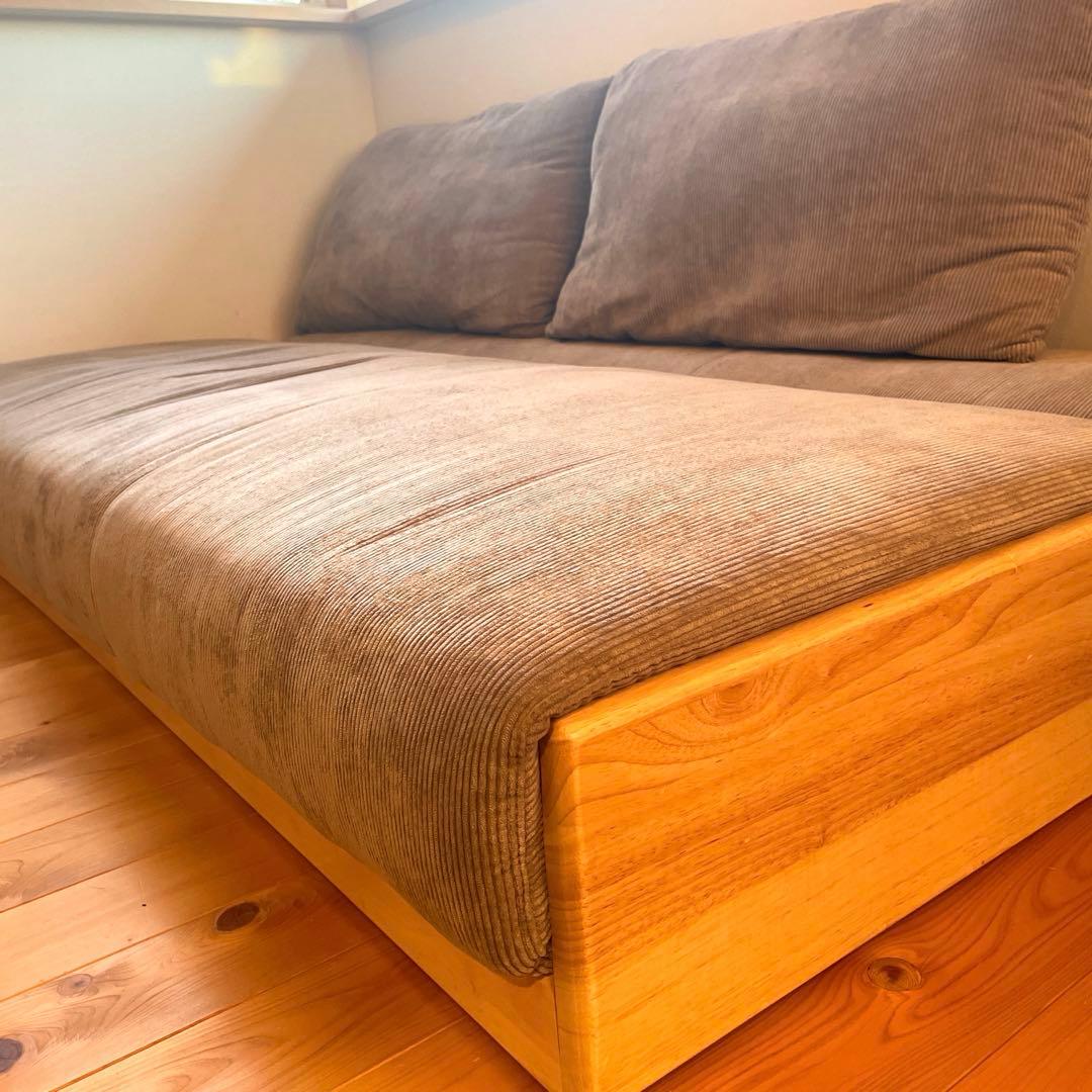 コーデュロイ ソファベッド