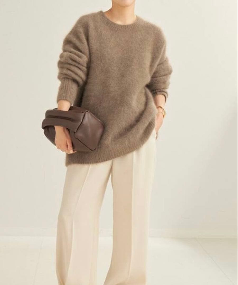 Plage プラージュ Fur Nuance プルオーバー ニット