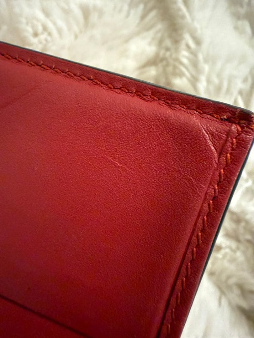 Gucci チェリー装飾 二つ折り財布