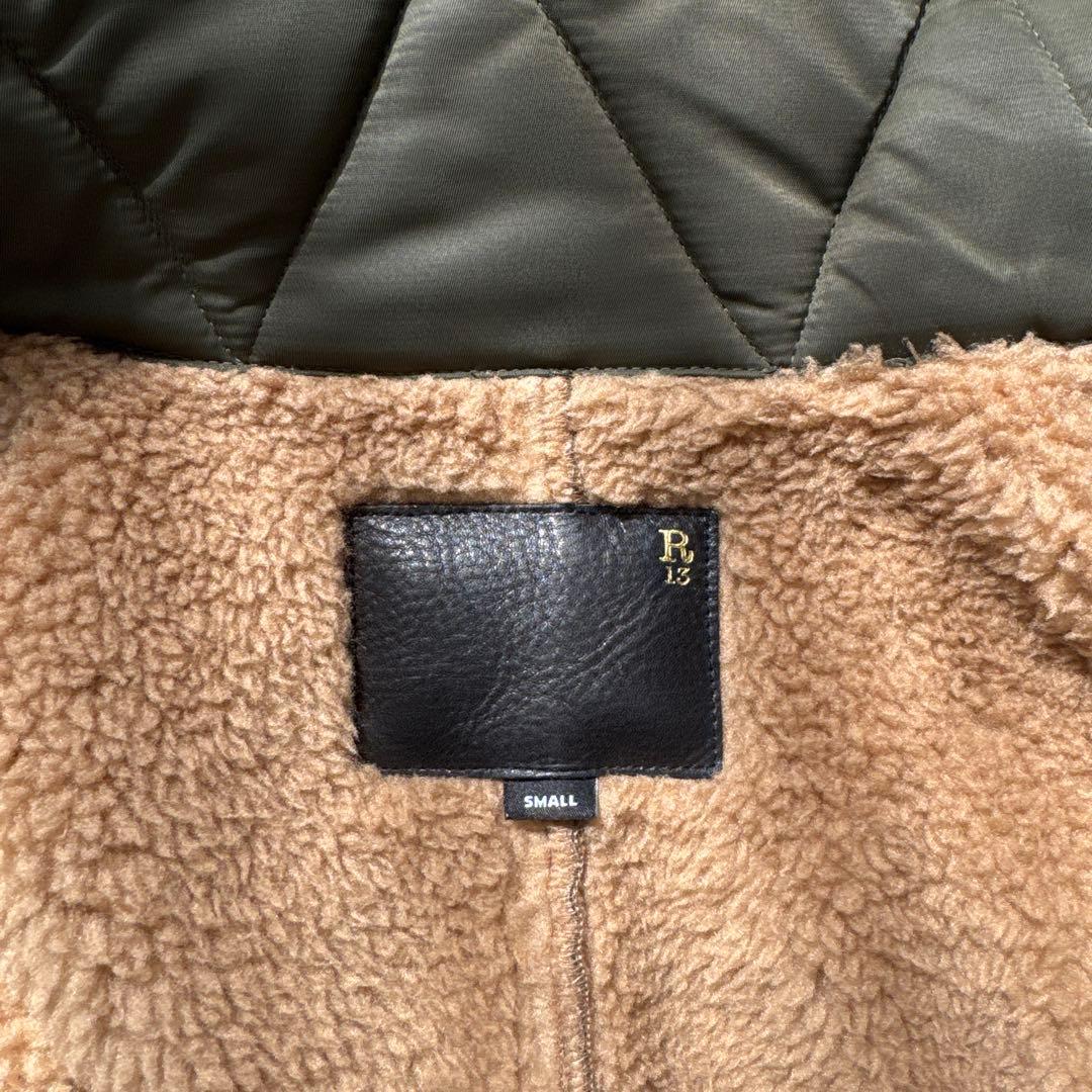 MM 【R13】RIBBED FLIGHT BOMBER JACKET