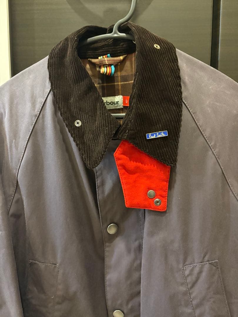 バブアー　コラボ　ポールスミス　Paul Smith Loves Barbour