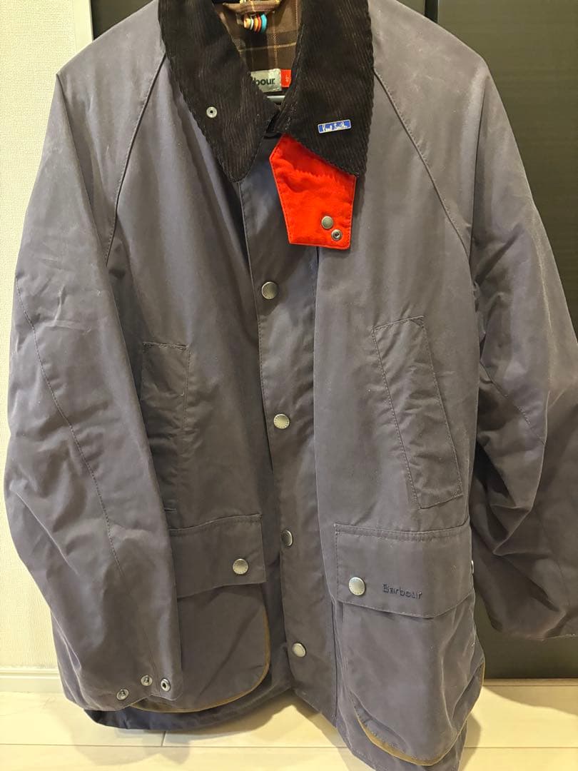 バブアー　コラボ　ポールスミス　Paul Smith Loves Barbour