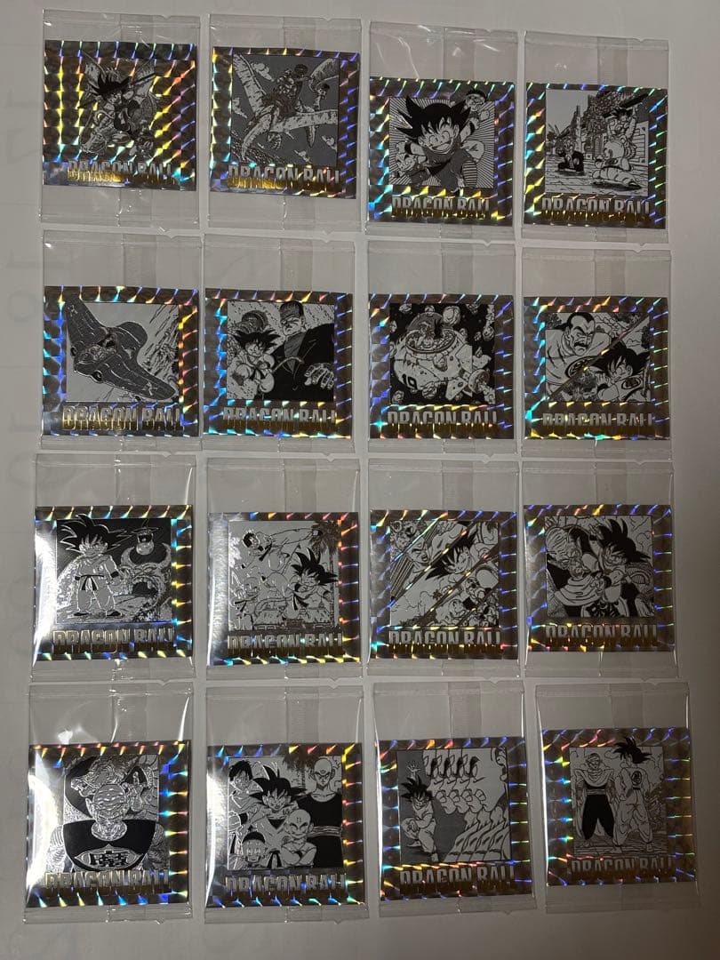 ドラゴンボール40周年記念オリジナルイラストレーションシールウエハース2