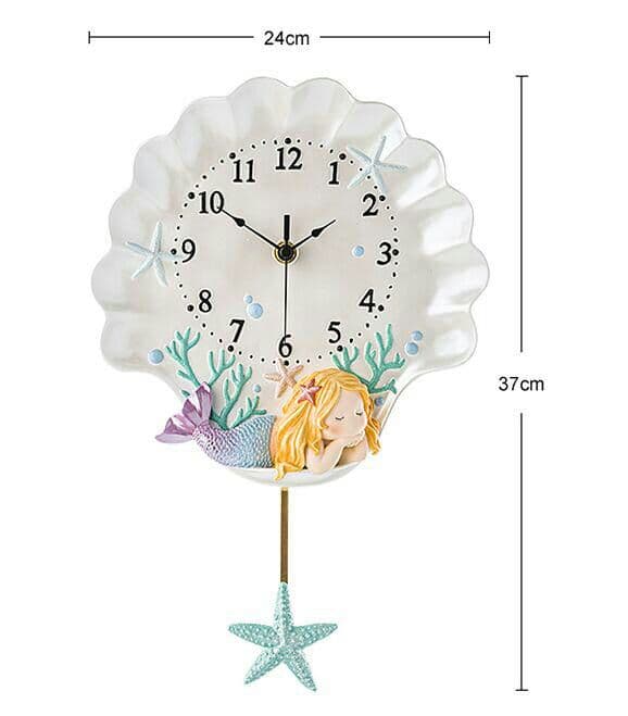 カントリースタイル掛け時計リビング時計北欧時計家庭用欧風ファッションアート時計