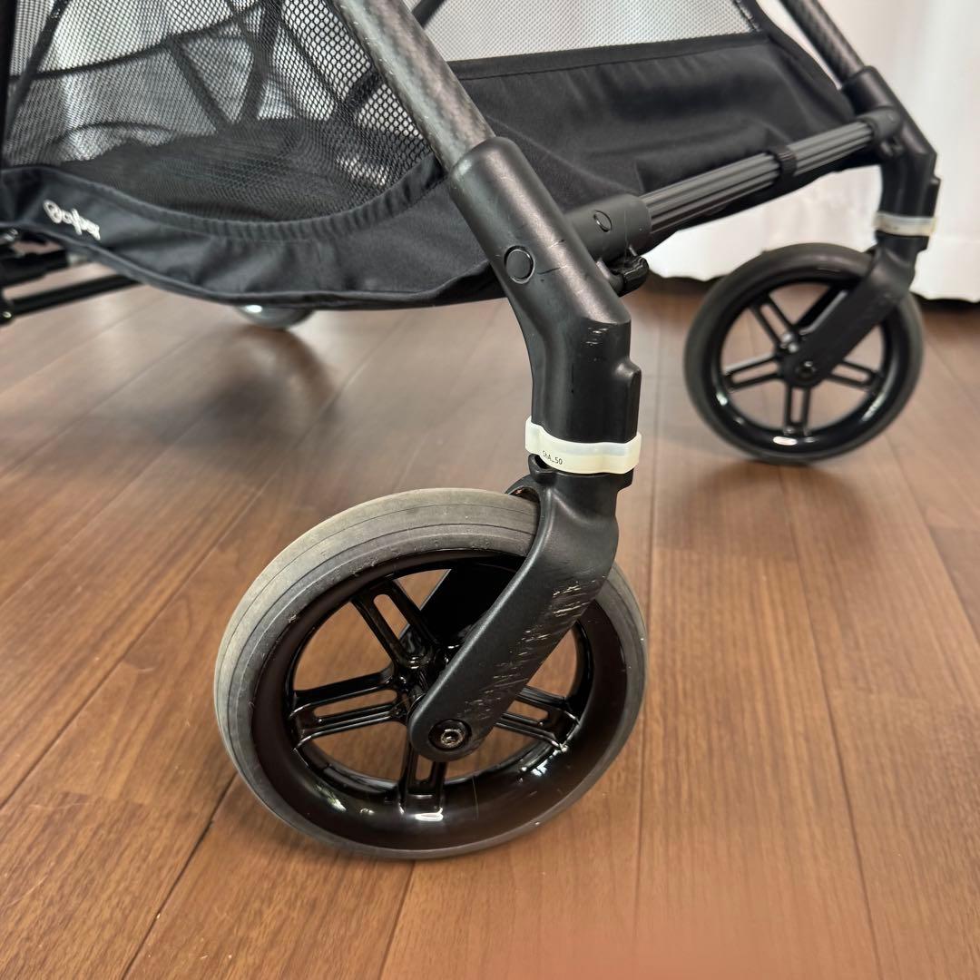 【美品】cybex サイベックス メリオ カーボン 折りたたみ 軽量 グレー