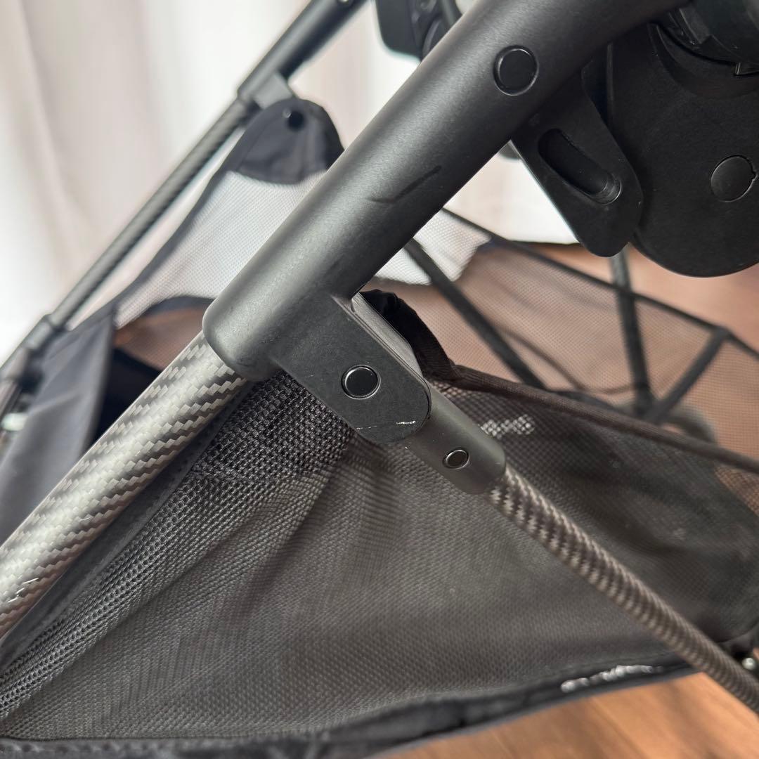 【美品】cybex サイベックス メリオ カーボン 折りたたみ 軽量 グレー