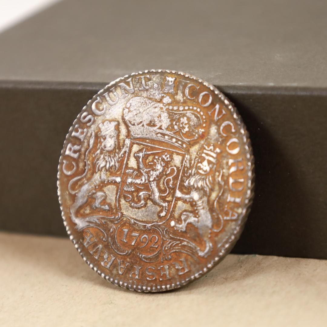 大*生様 1792年 オランダ シルバーライダー銀貨 1デュカトン難破船