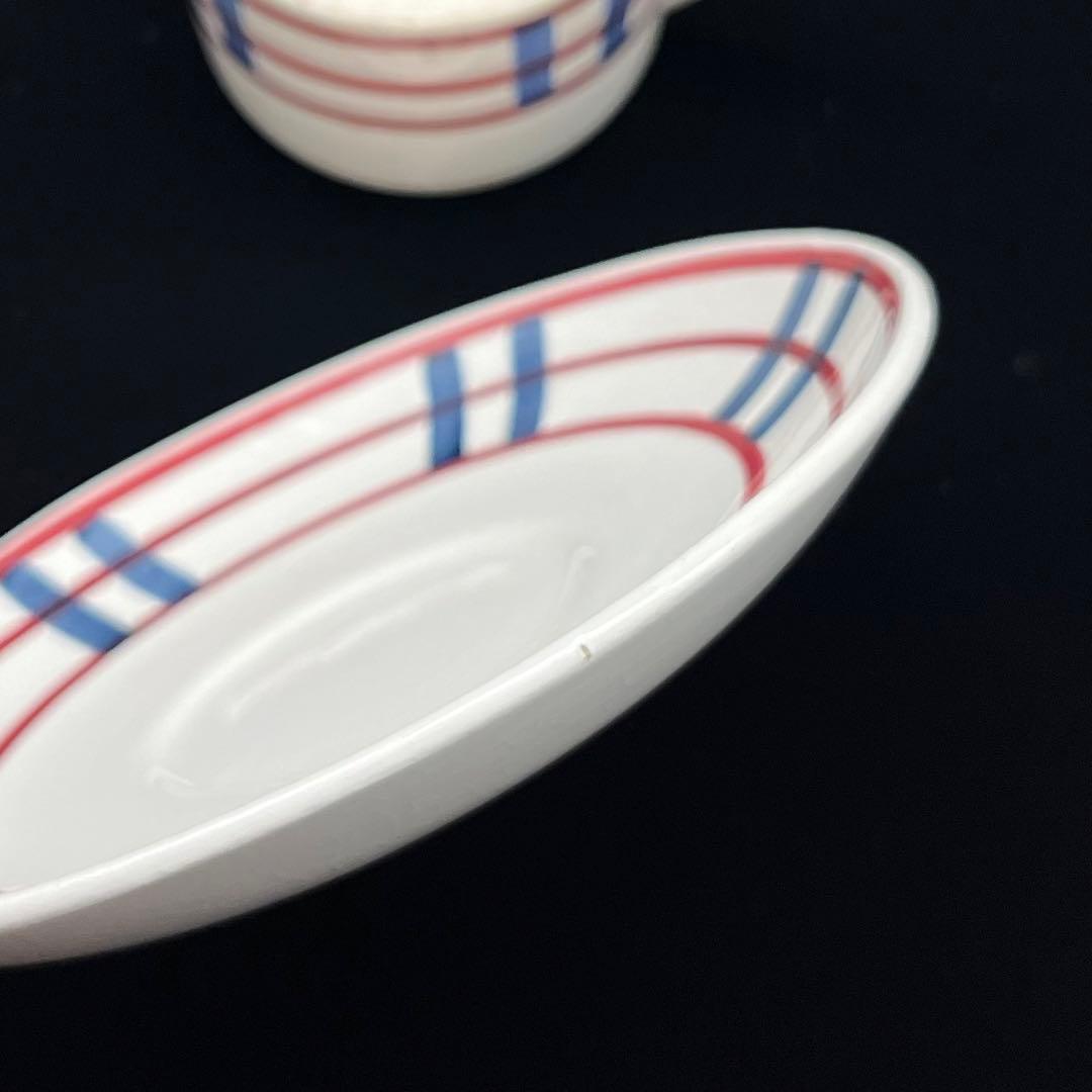 フランスアンティーク ジアン　BAYONNE バスク カップ＆ソーサー【D】