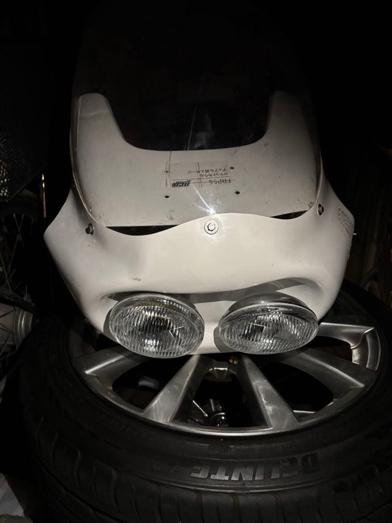 デュアルカウル ライト ウインカー装着済 ステー付属