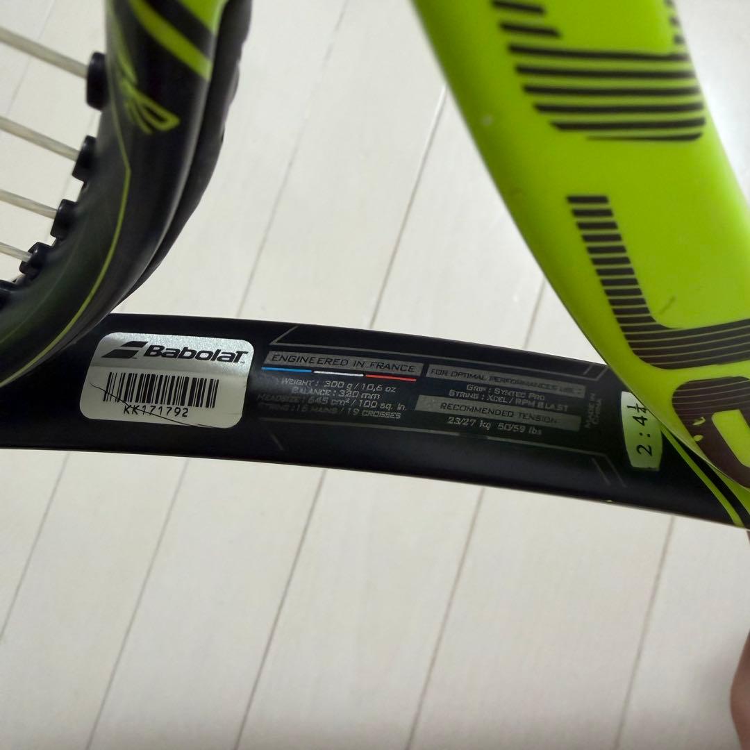 B*k様 Babolat Pure aero テニスラケット