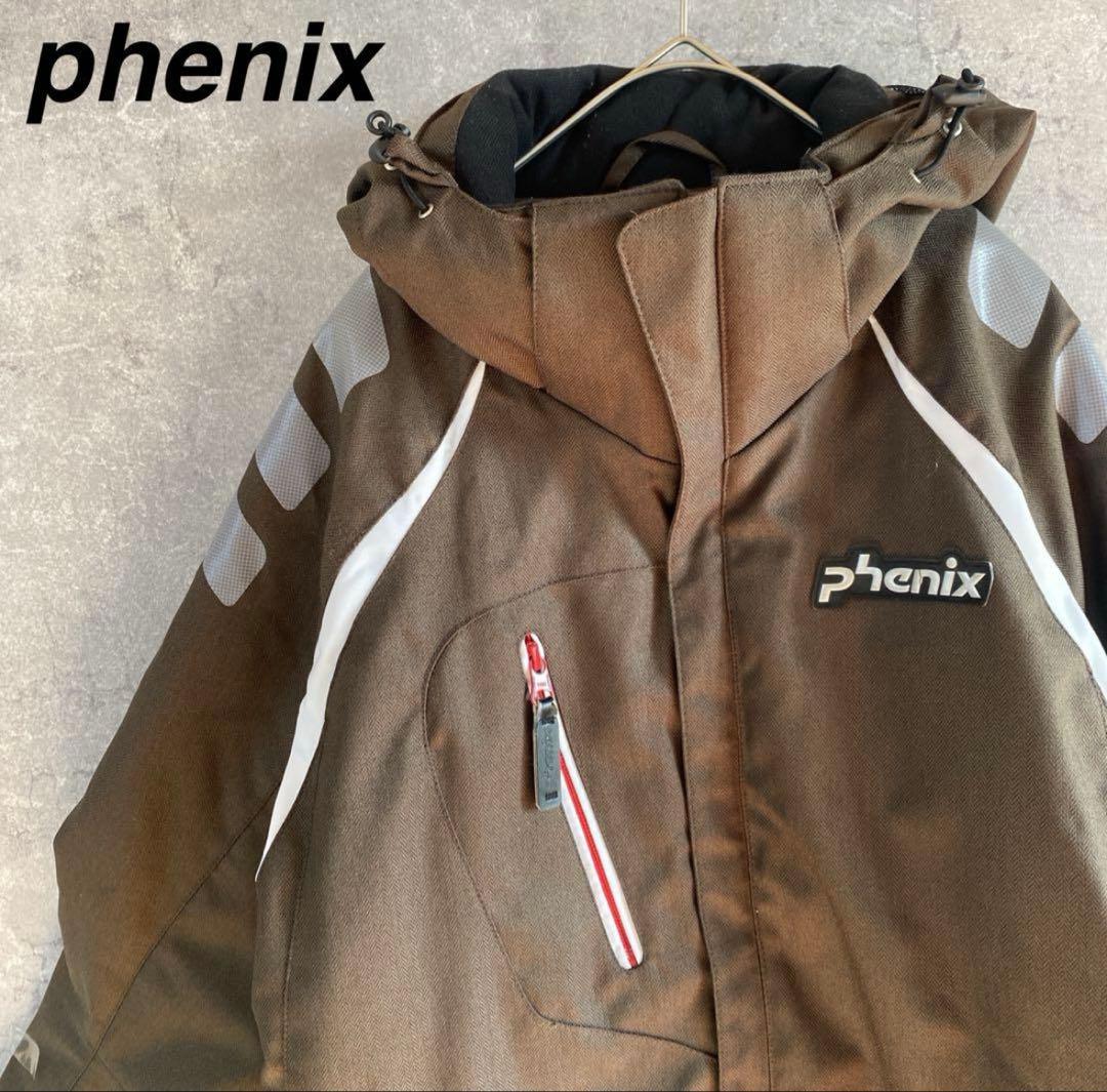phenix フード付きスキーウェア ブラウン
