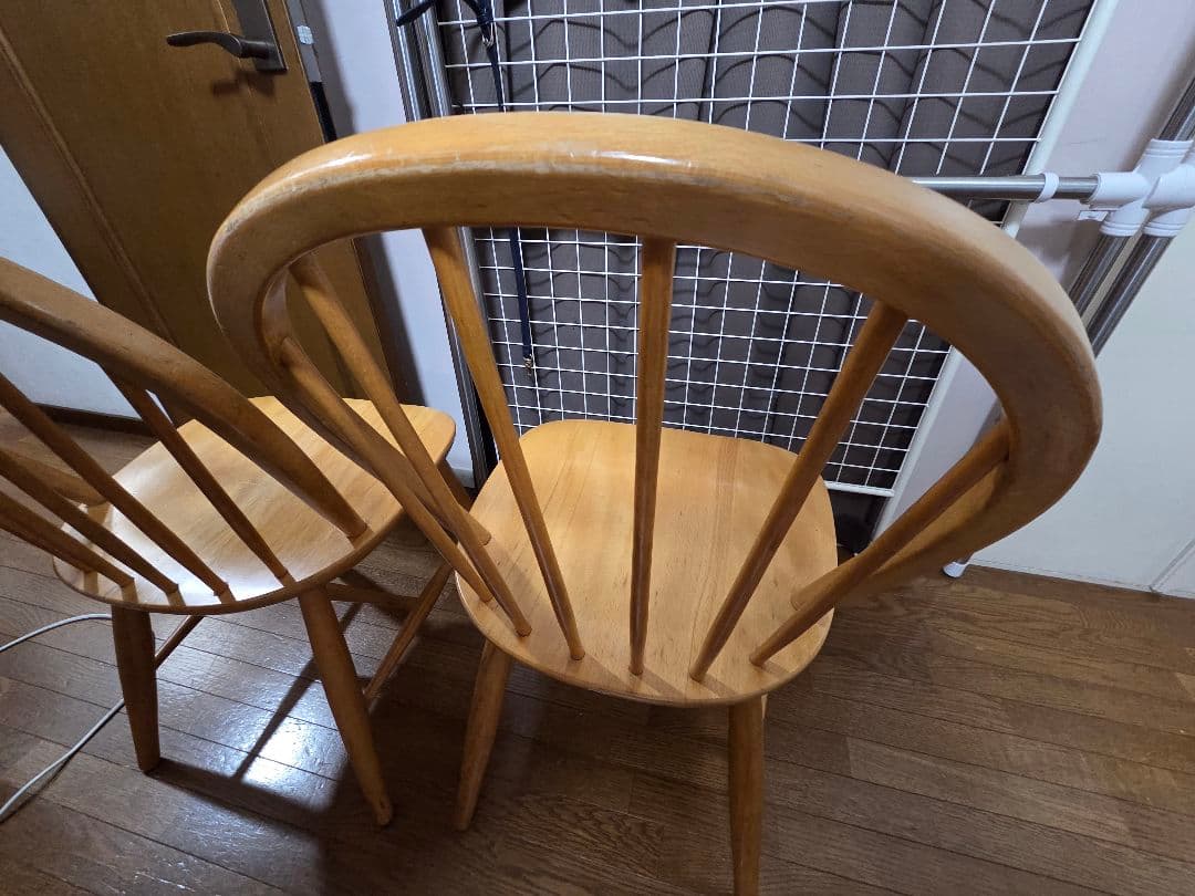 飛騨産業 キツツキ ウィンザーチェア フープバック ビンテージ ZR24138