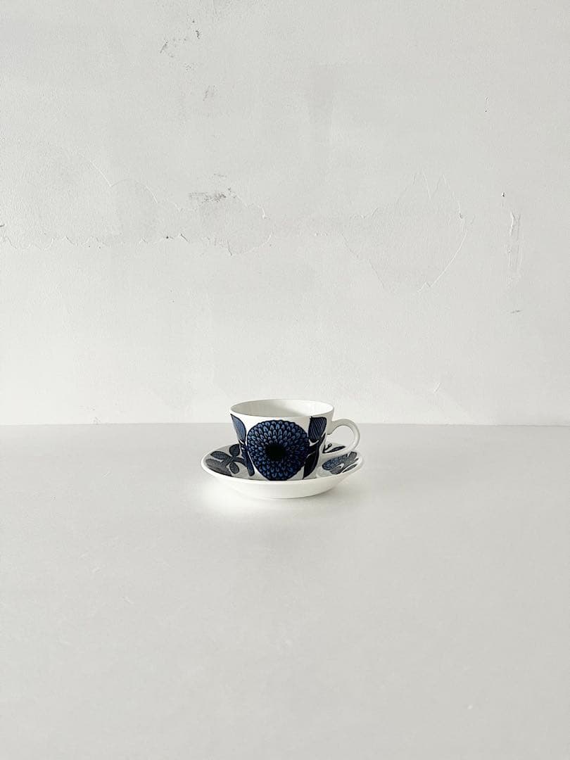 【北欧vitage】Gustavsberg 　 Blue Aster cs