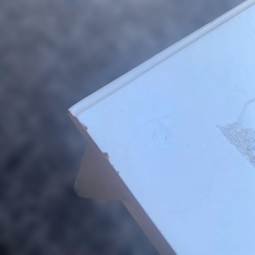 コンソールテーブル　ホワイト　ロココ調　猫脚　姫系　アンティーク調