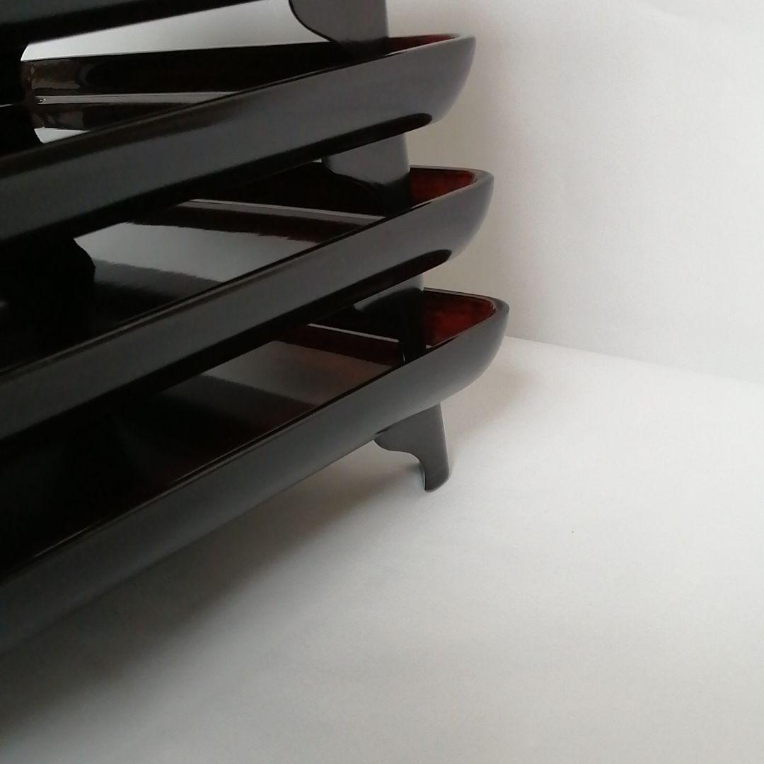 輪島塗り　小さめお膳台　５つセット