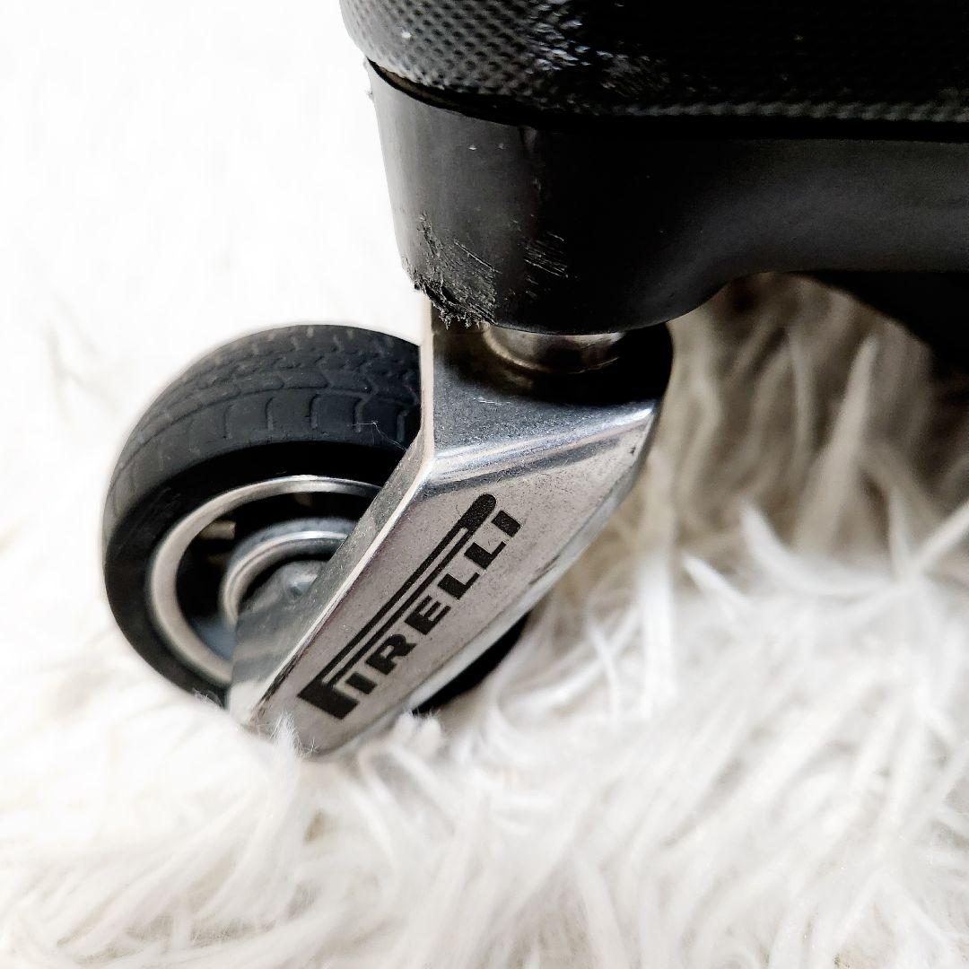 【美品】MONTBLANC ピレリ社コラボ キャリーケース４輪 機内持込み可能