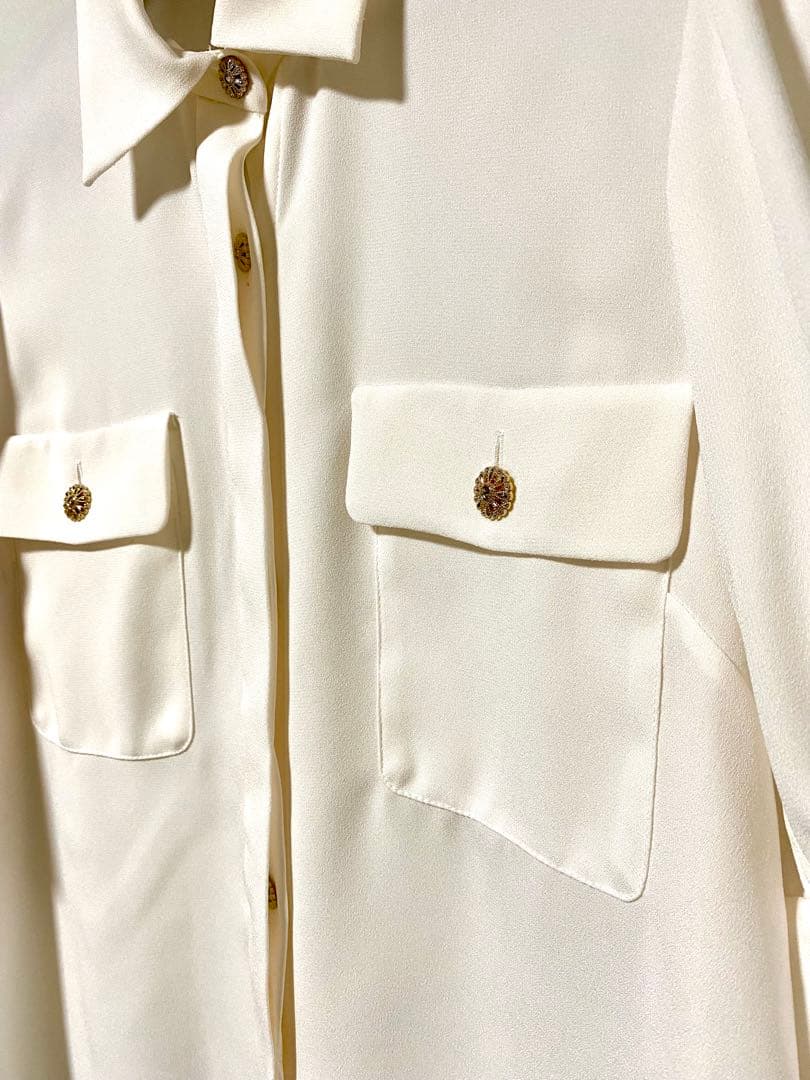 MWtokyo(エムタブリュー) ハーフスリーブビジューブラウス