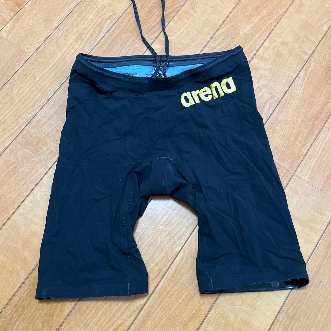アリーナ 競泳水着 メンズ カーボンエアスクエア Mサイズ ②
