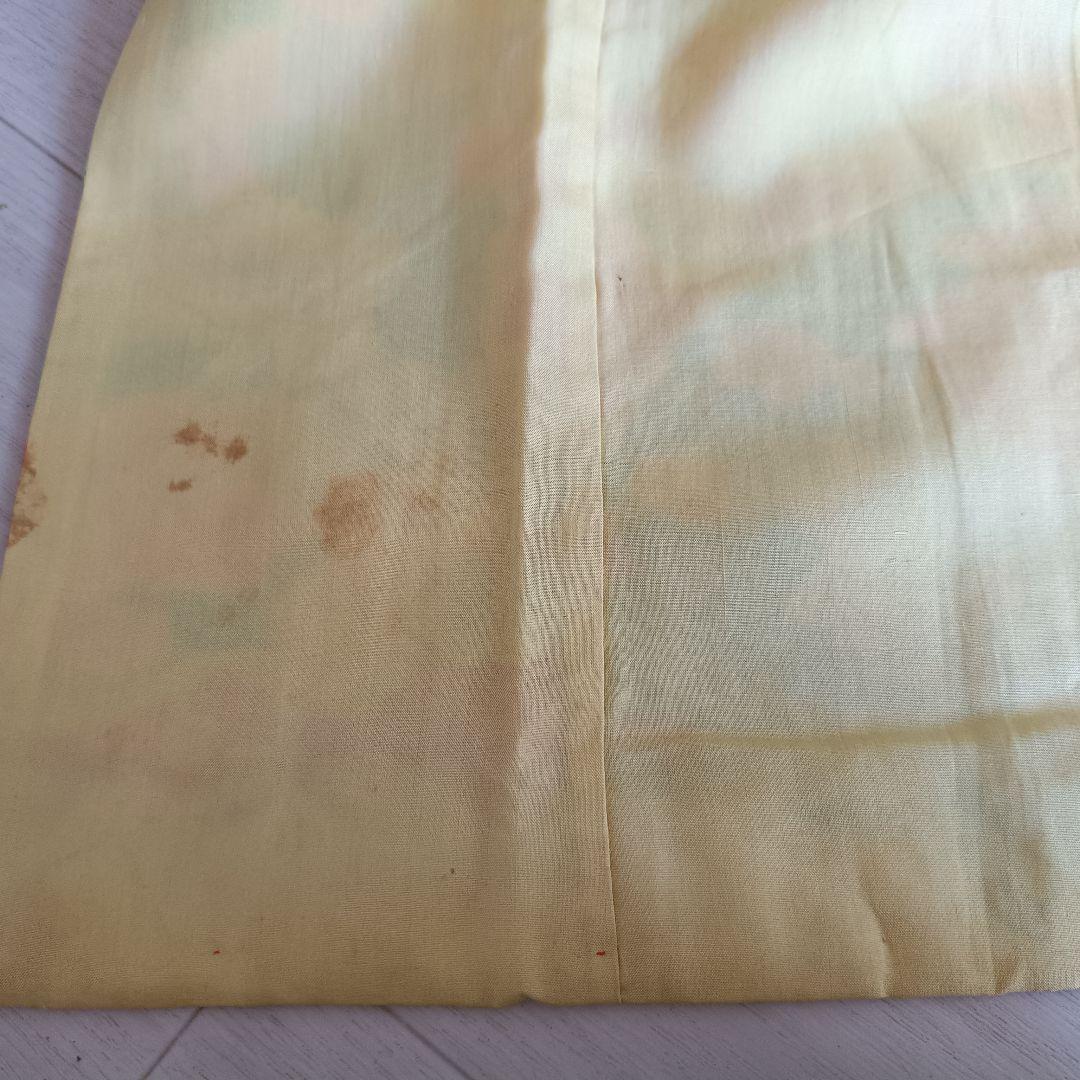 アンティークカラフル模様の着物と作り帯☆七五三セット