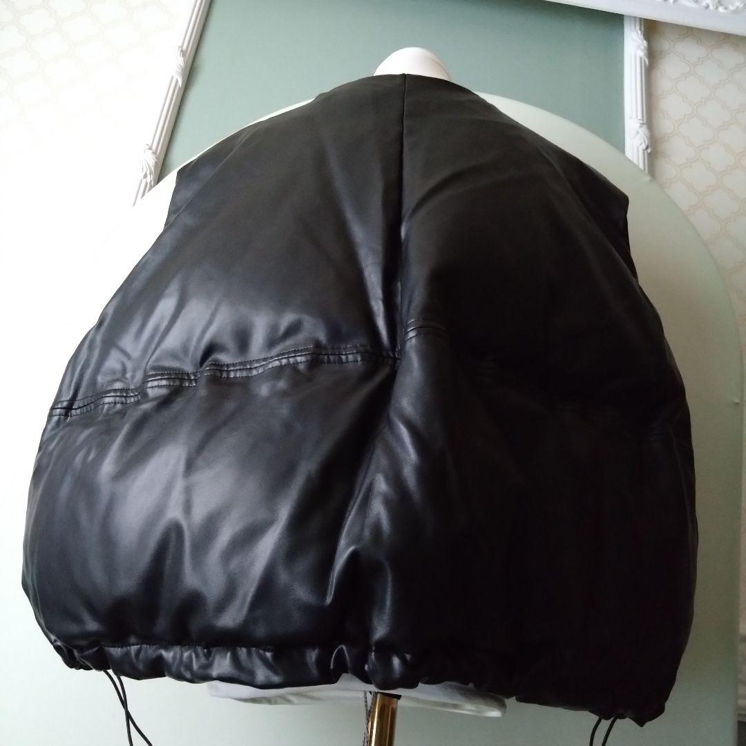 ★chuclla PUレザー サークルダウンベスト chw23a027