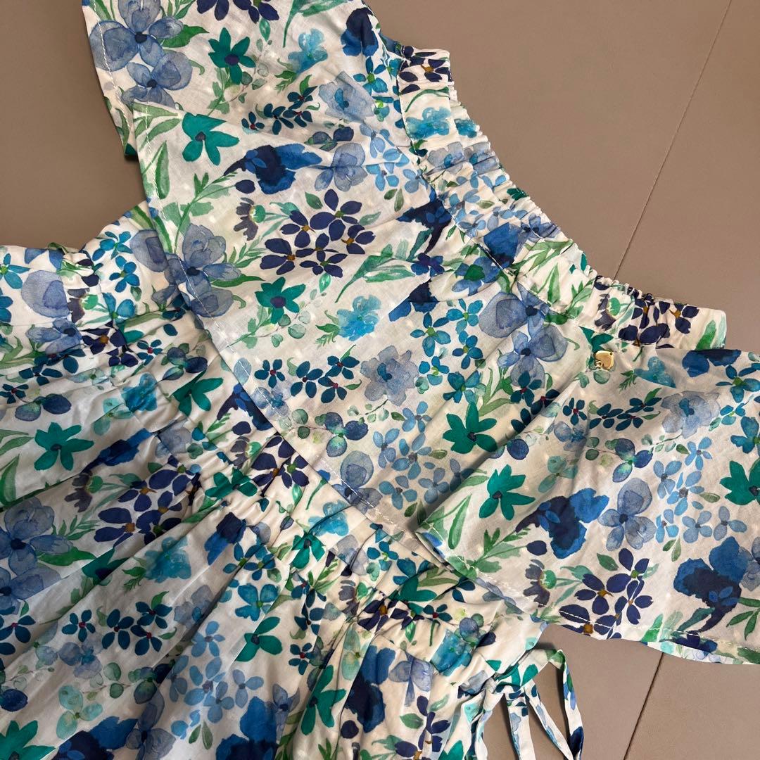 ケイトスペードキッズ　花柄ワンピース　100 cm
