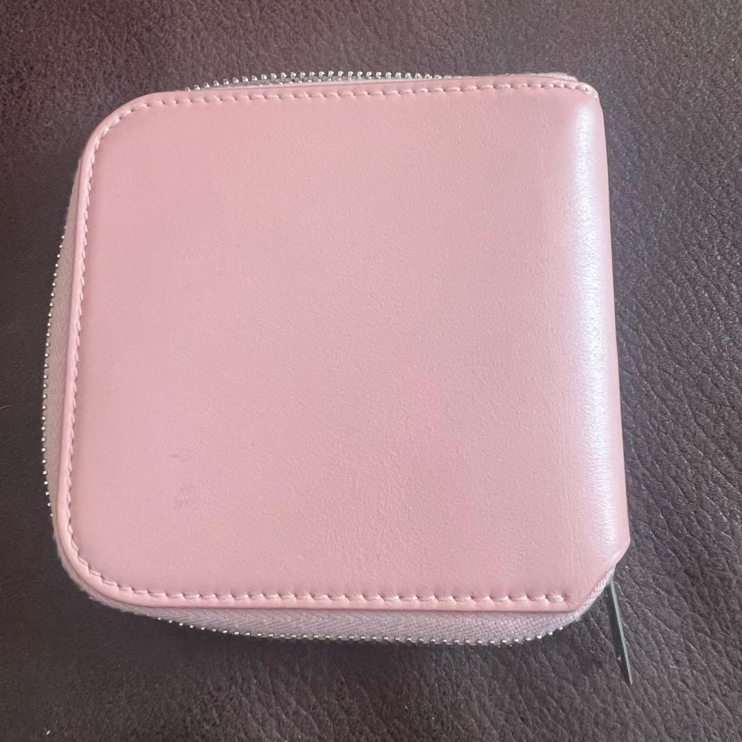 acne studious 財布 ピンク
