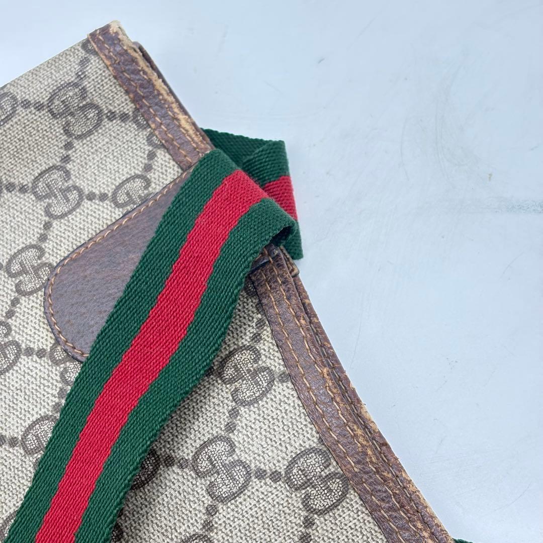 グッチ シェリーライン トートバッグ GG柄 オールド 0914-S6920s