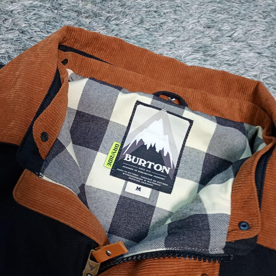 美品　BURTON　バートン　スノボウェア　スノボジャケット　スノーボード　М