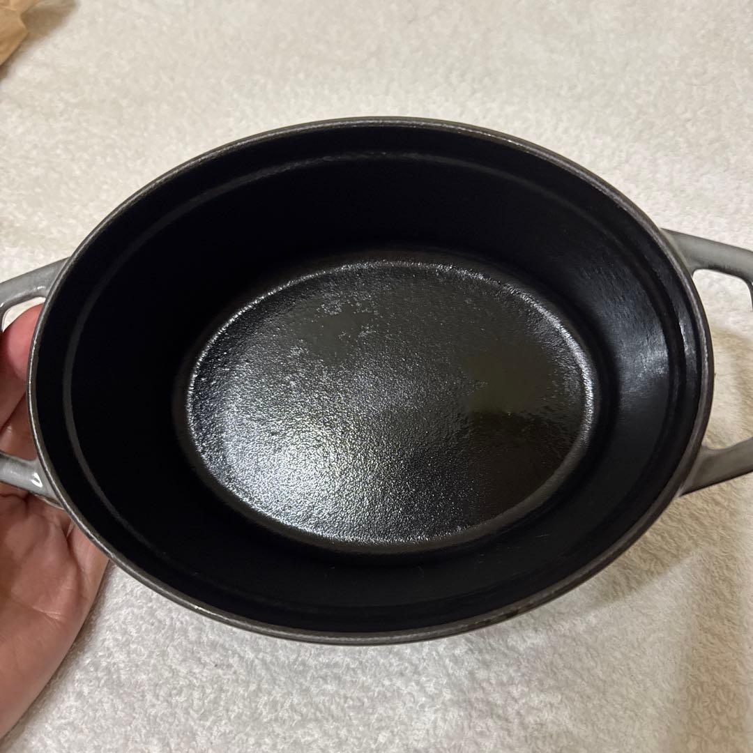STAUB ココット グレー 17cm