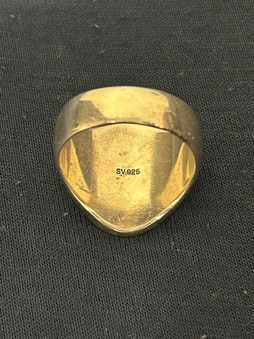 シルバー925 ロゴ入りリング