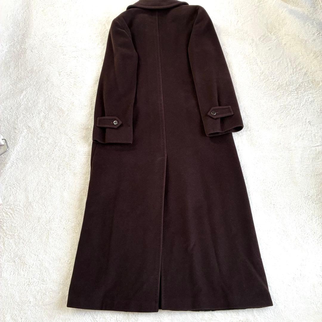 マックスマーラ マキシ丈コート 大きいサイズ カシミヤアンゴラ混 イタリア製