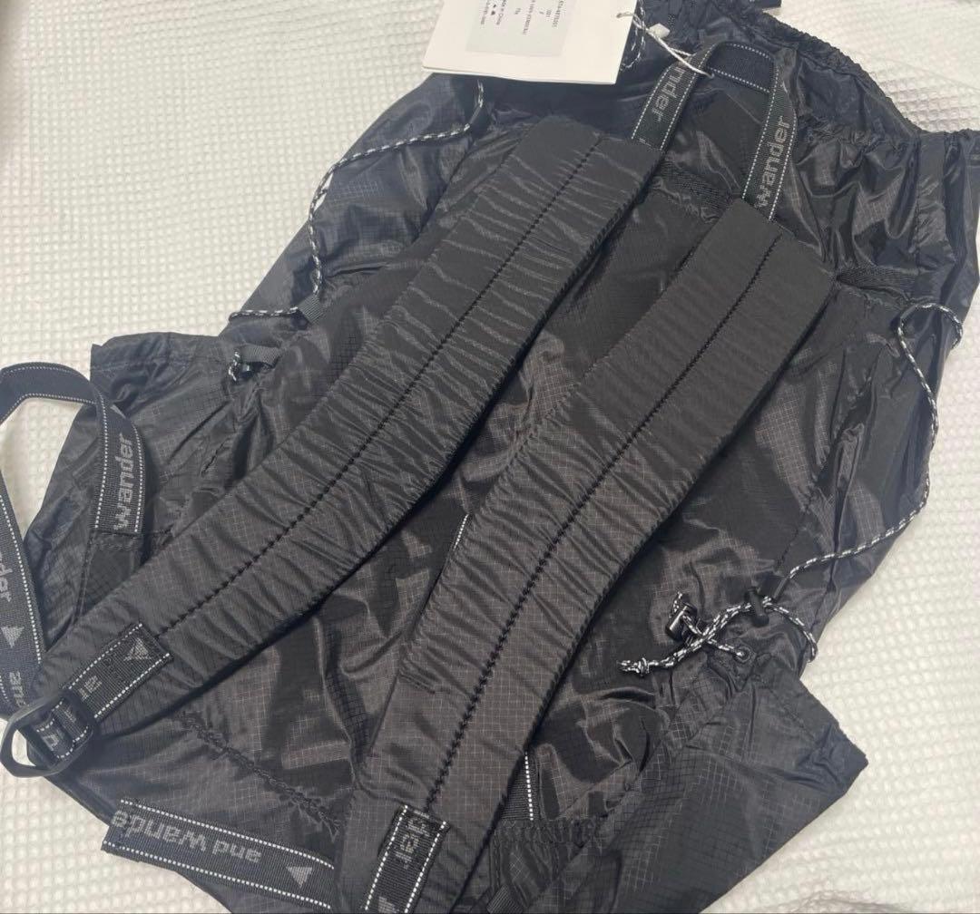 新品 未使用 アンドワンダー シル デイパック ブラック