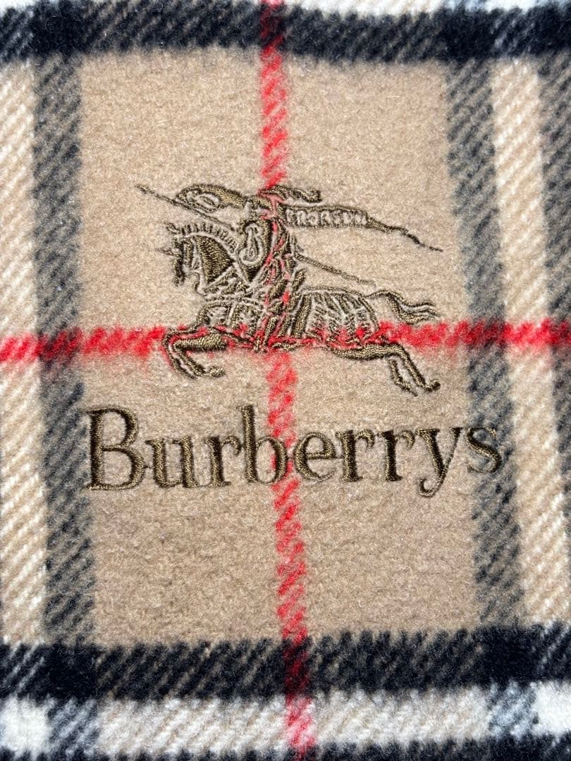 Burberrys 毛布 ノバチェック ウール100 西川 日本製 バーバリーズ