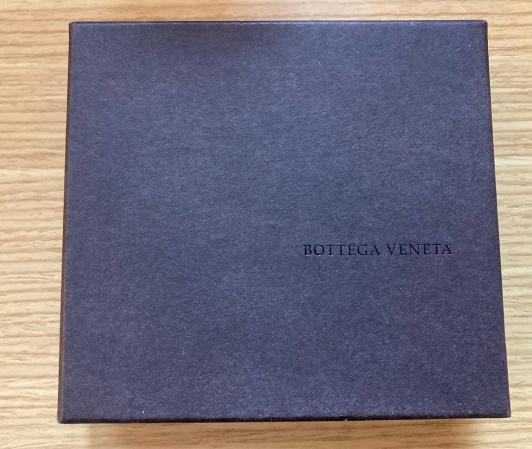【中古品】Bottega Veneta ボッテガ 財布 マネークリップ ブラウン