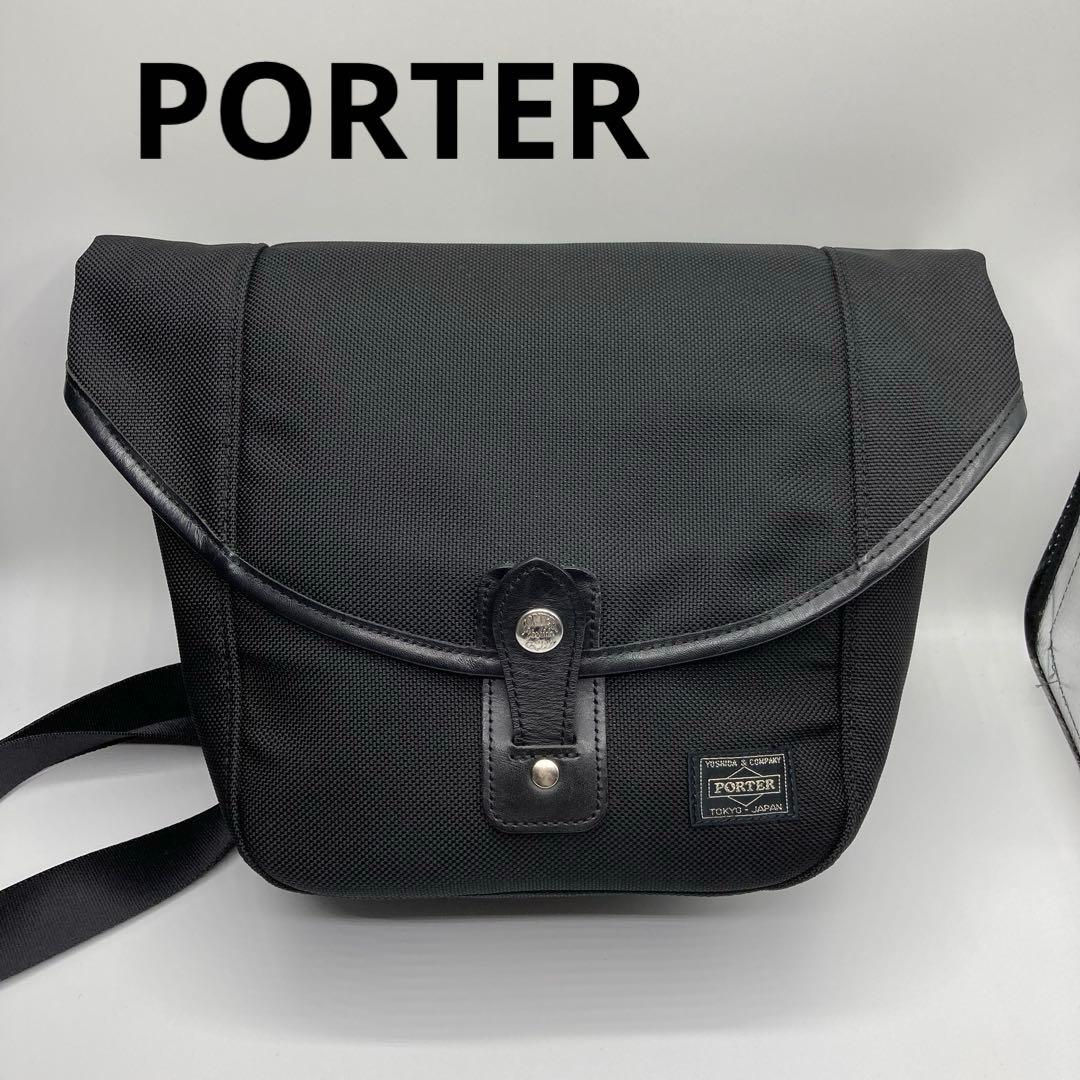 ポーター ショルダーバッグ ブラック 黒 美品