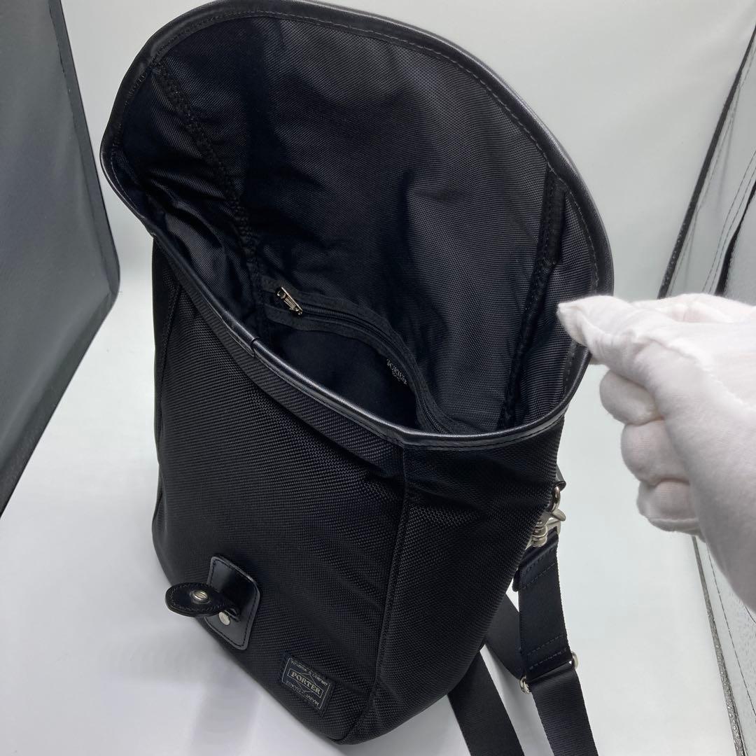 ポーター ショルダーバッグ ブラック 黒 美品