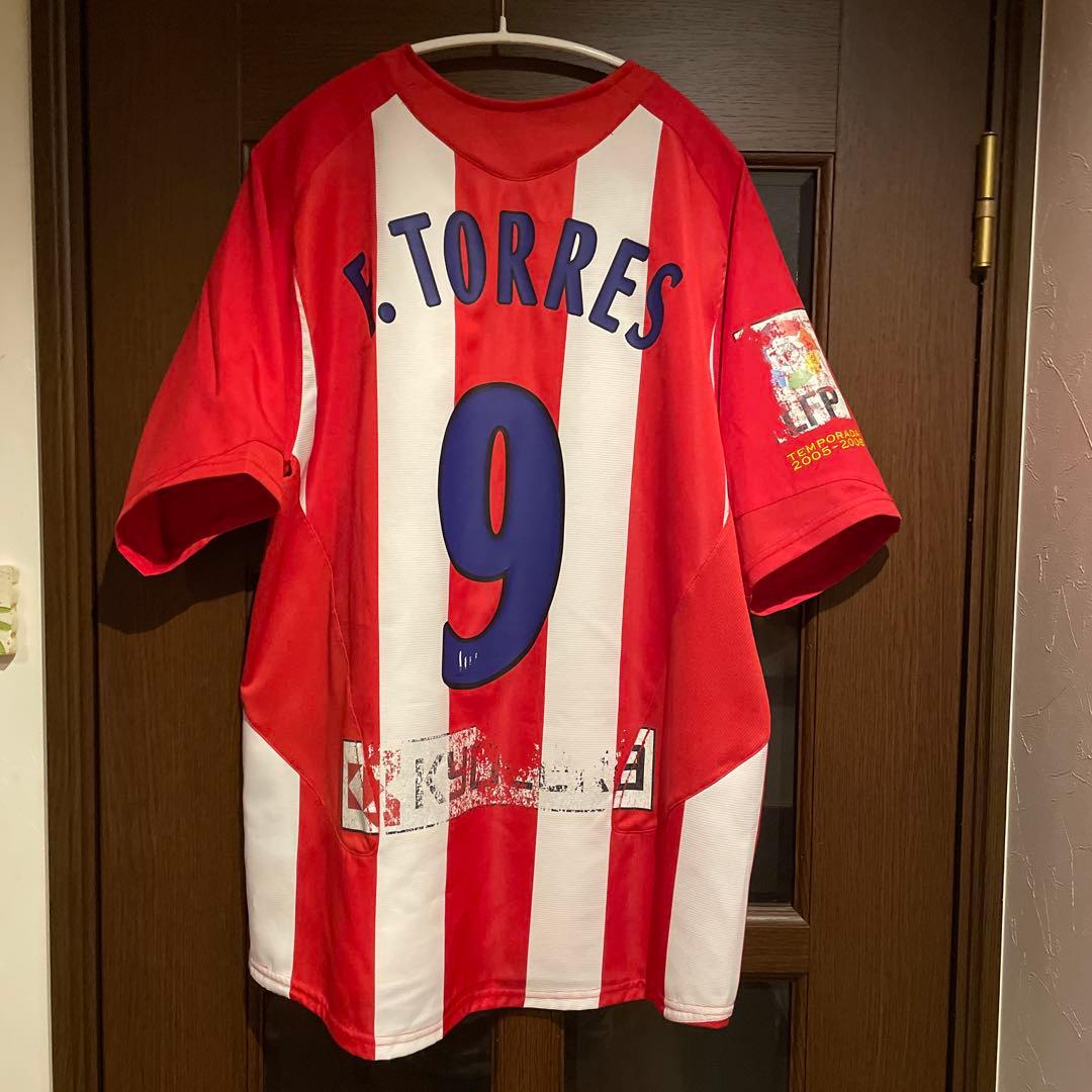 【希少・選手仕様】アトレティコ・マドリード 05/06 Fトーレス ユニフォーム