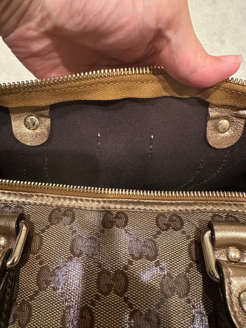 Gucci GGスプリーム ボストンバッグ