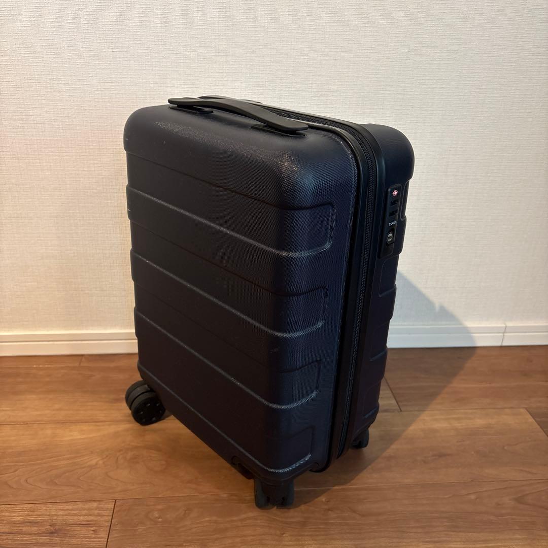 無印良品 スーツケース ネイビー 19リットル