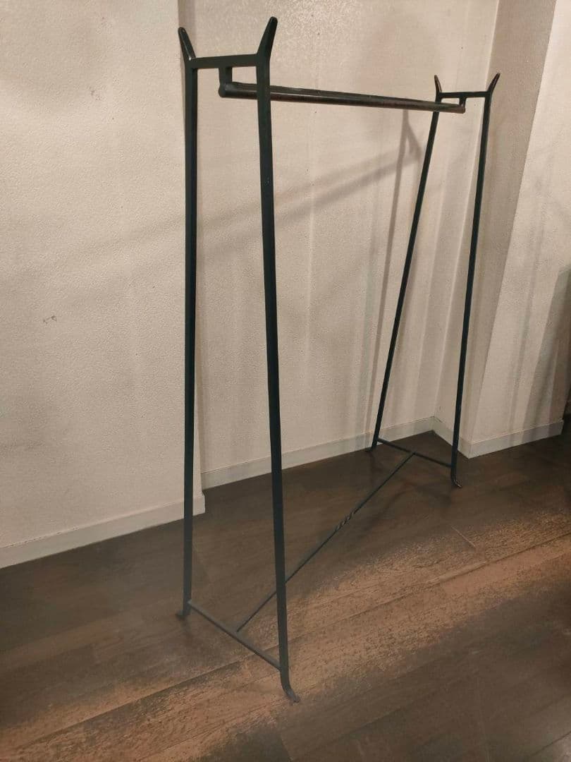 IDEE イデー バルベース アイアン ハンガーラック ブラック 幅120cm