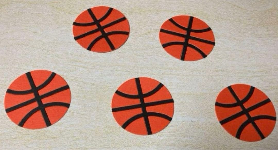 アルバム飾り　バスケットボール　オーダー受付中(^○^)