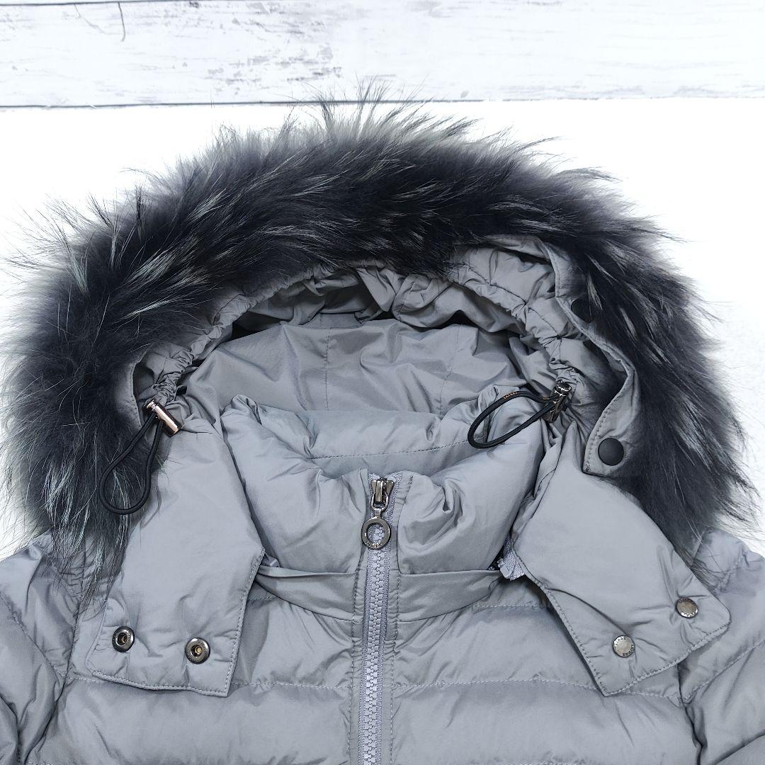 ⭐️訳あり美品⭐️タトラス ヴァレナ ダウンジャケット ショート ファー グレー