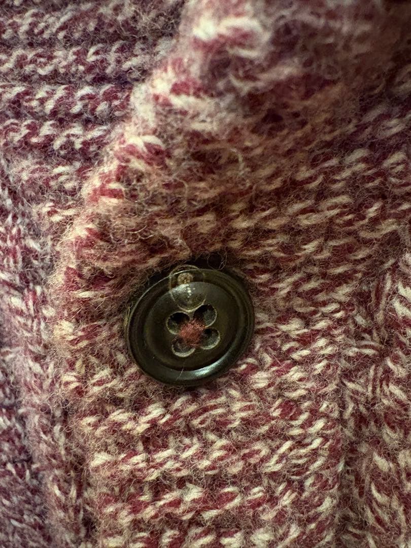 Drumohr ケーブルニットカーディガン