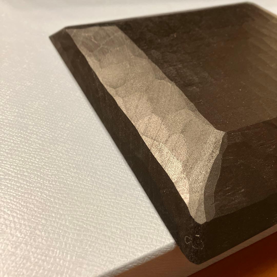 ★三谷龍二　黒漆 未使用 角皿