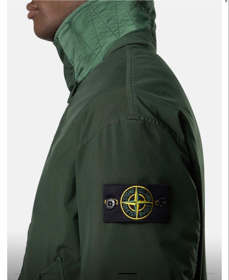 STONE  「COACH JACKET」25AW グリーン