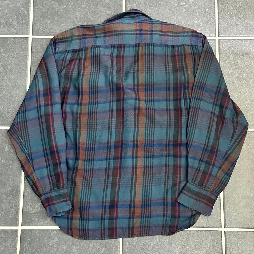 90s Polo Ralph Lauren 【レーヨン 開襟シャツ】